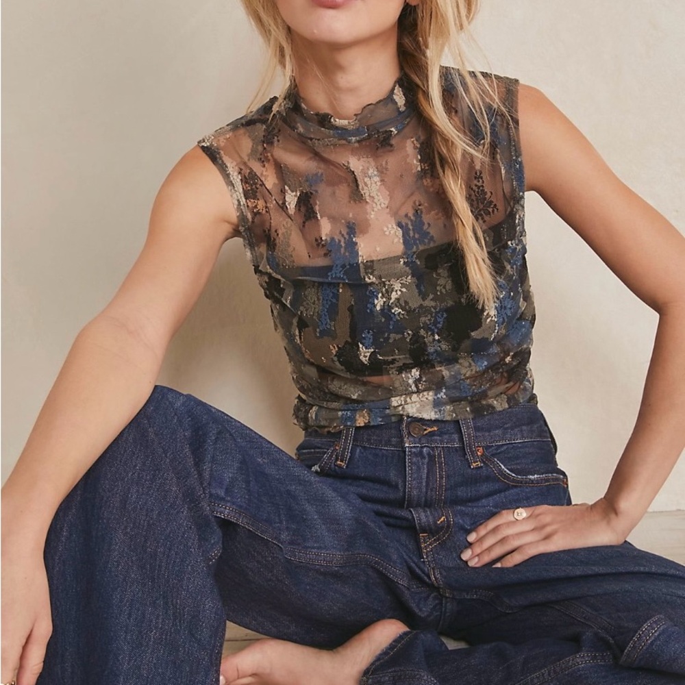 Free People Nice Try Muscle Tank